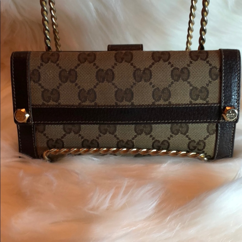 💯Original! Gucci Long leather/monogram